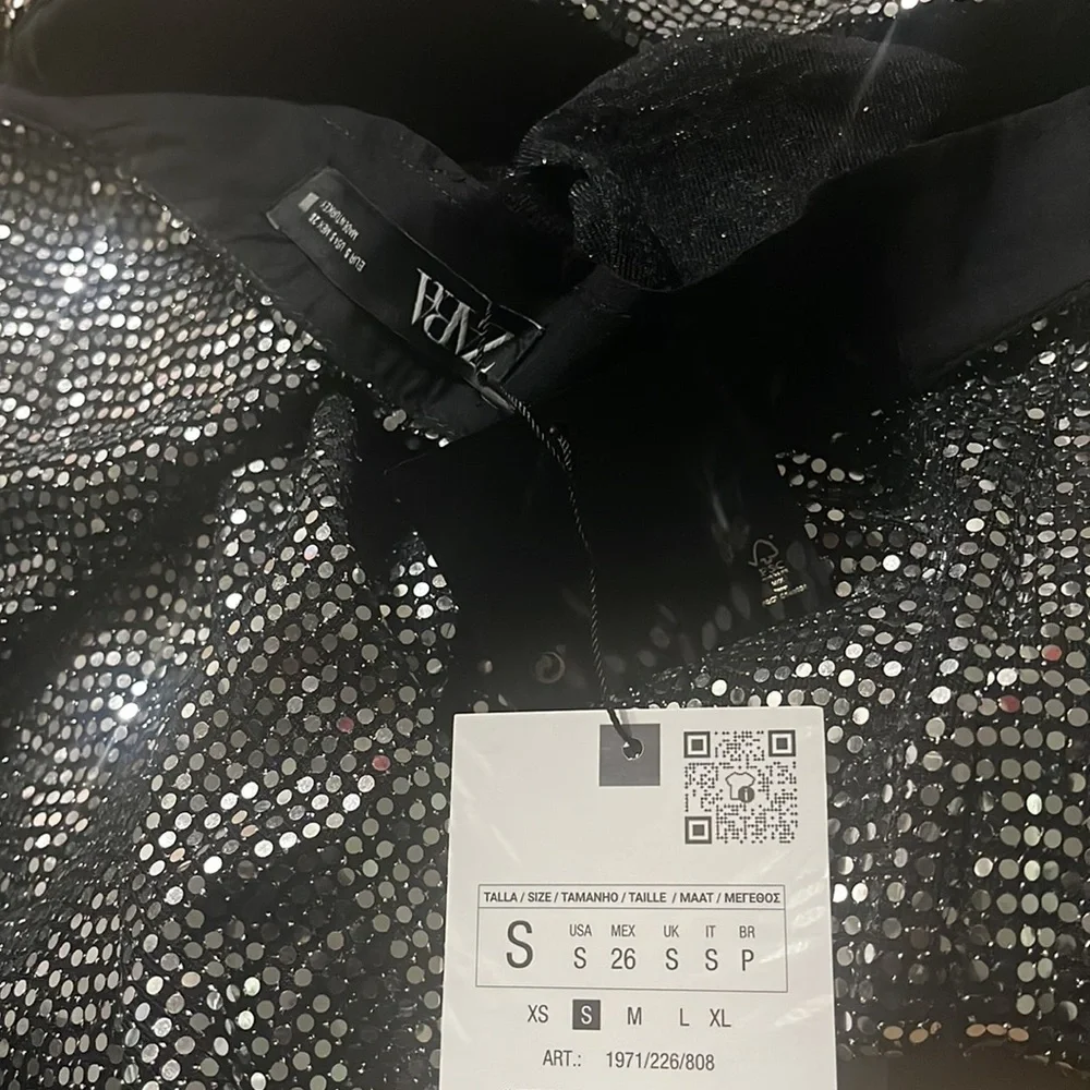 Zara Sparkly wrap skort - Picture 7 of 7